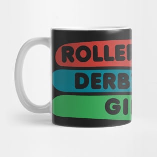 Roller Derby Girl Mug